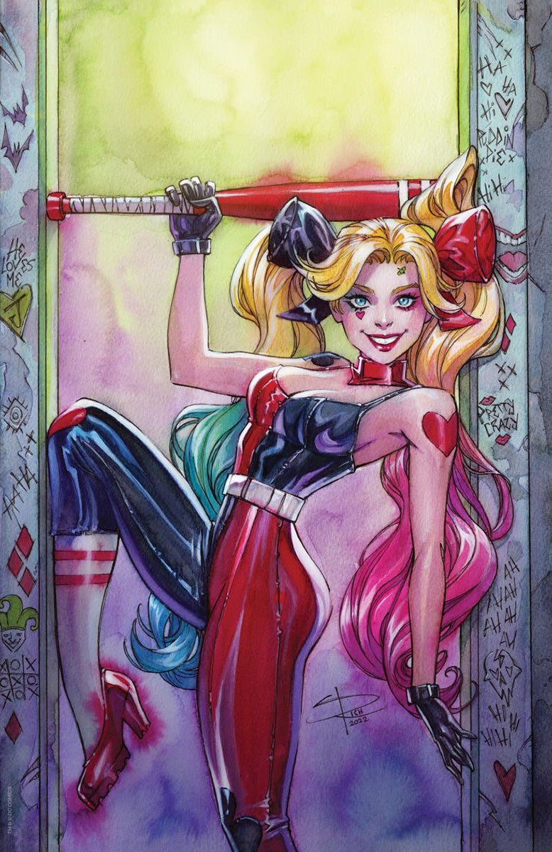 [SIGNED] HARLEY QUINN 30TH ANNIVERSARY SPECIAL #1 (ONE SHOT) UNKNOWN COMICS SABINE RICH EXCLUSIVE VIRGIN VAR (11/29/2023)