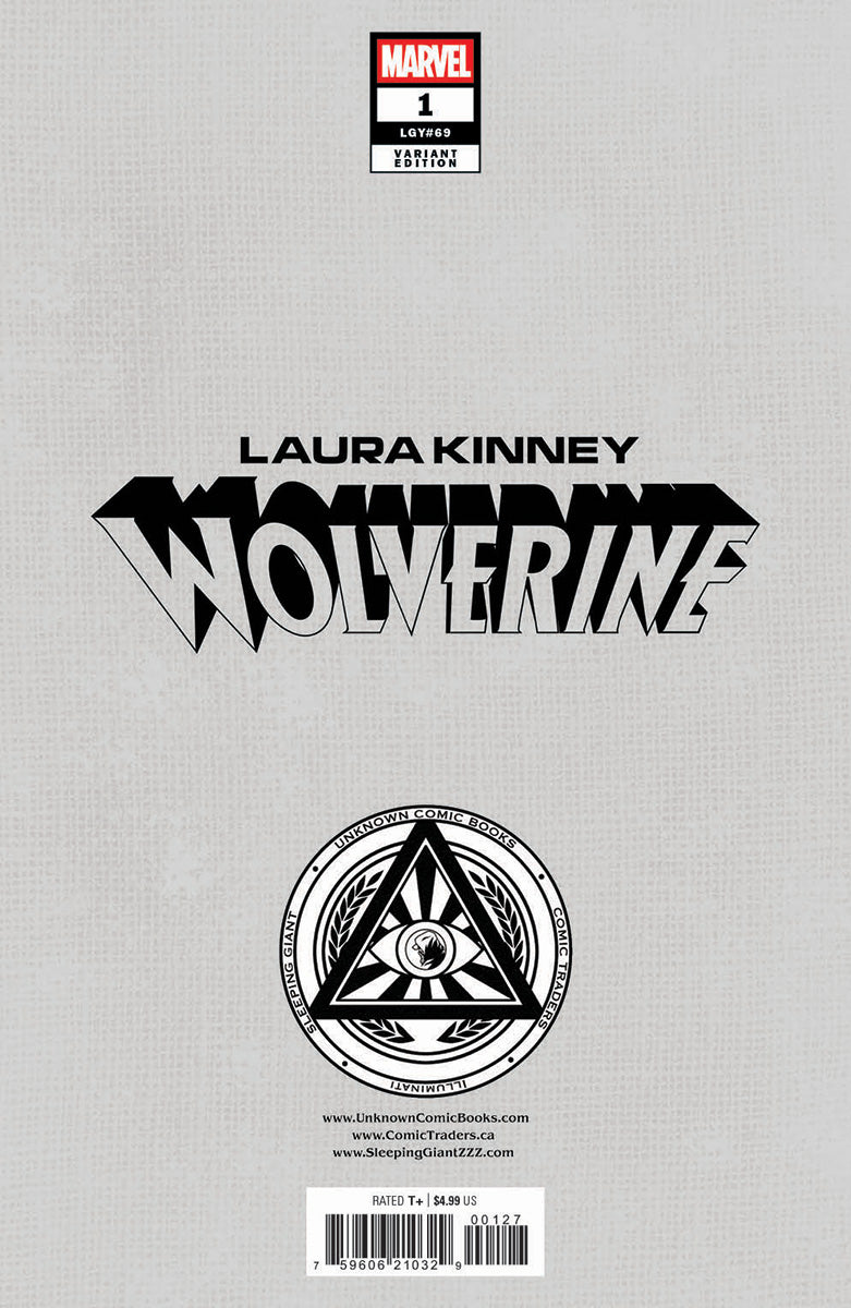 [SIGNED W/ COA] Laura Kinney: Wolverine #1 Unknown Comics Sabine Rich Exclusive Virgin Var (06/25)